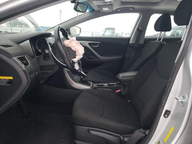 KMHDH4AE6FU228223 - 2015 HYUNDAI ELANTRA SE SILVER photo 7