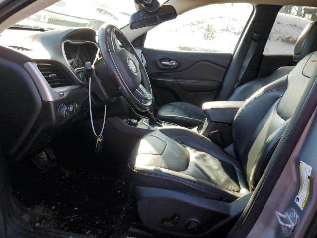 1C4PJMBS6EW145713 - 2014 JEEP CHEROKEE TRAILHAWK GRAY photo 7