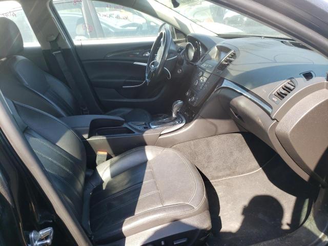 W04GR5EC6B1048503 - 2011 BUICK REGAL CXL BLACK photo 5