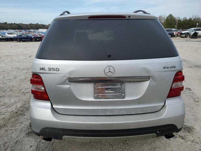 4JGBB86E37A203534 - 2007 MERCEDES-BENZ ML 350 SILVER photo 6