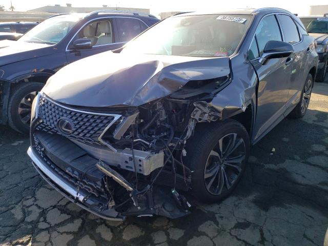 2T2HGMDA4MC065059 - 2021 LEXUS RX 450H GRAY photo 1