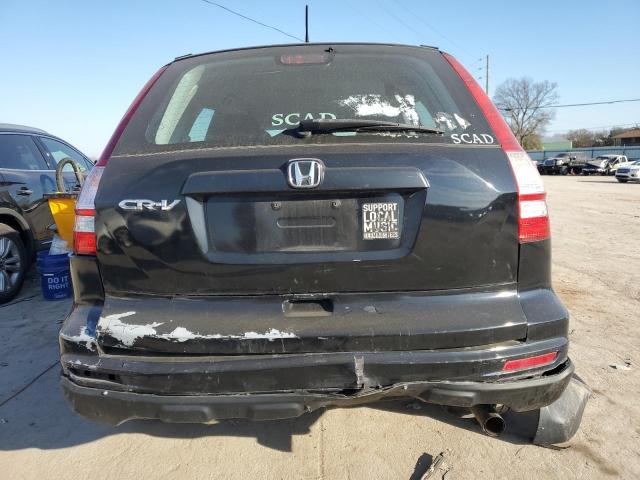 5J6RE3H30BL044018 - 2011 HONDA CR-V LX BLACK photo 6