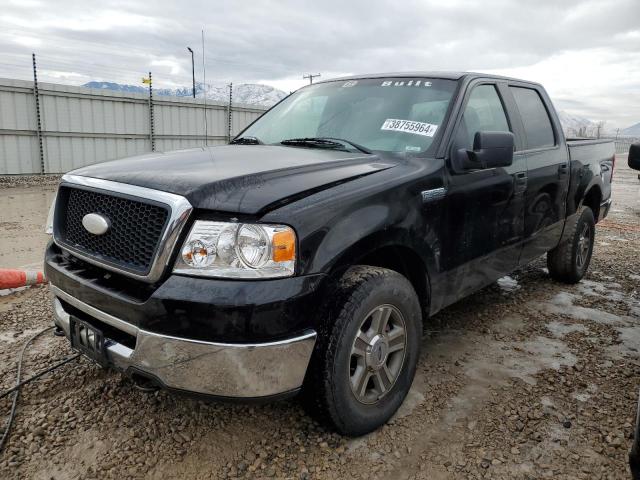 1FTPW14V17KC58051 - 2007 FORD F150 SUPERCREW BLACK photo 1