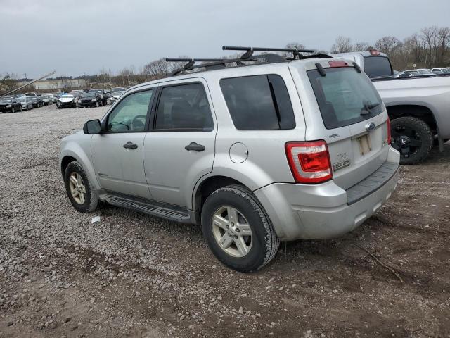 1FMCU49349KB88752 - 2009 FORD ESCAPE HYBRID SILVER photo 2