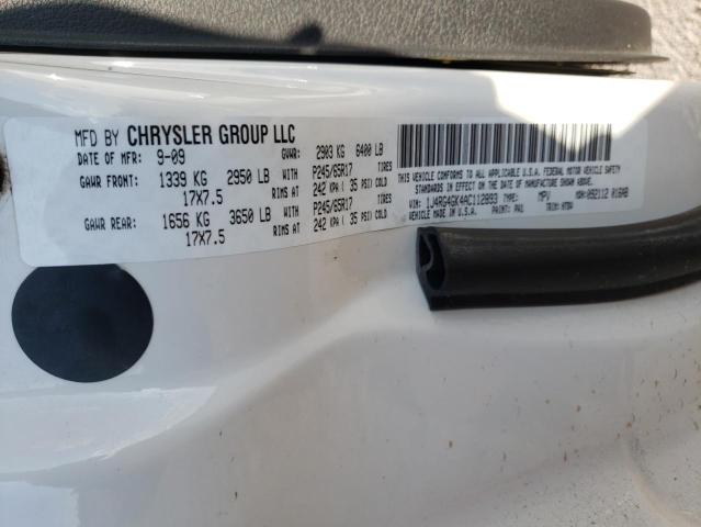 1J4RG4GK4AC112893 - 2010 JEEP COMMANDER SPORT თეთრი ფოტო 13