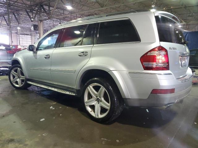 4JGBF86E08A332286 - 2008 MERCEDES-BENZ GL 550 4MATIC SILVER photo 2