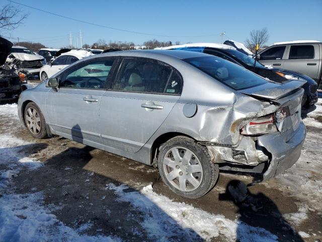 2HGFA16517H311525 - 2007 HONDA CIVIC LX SILVER photo 2