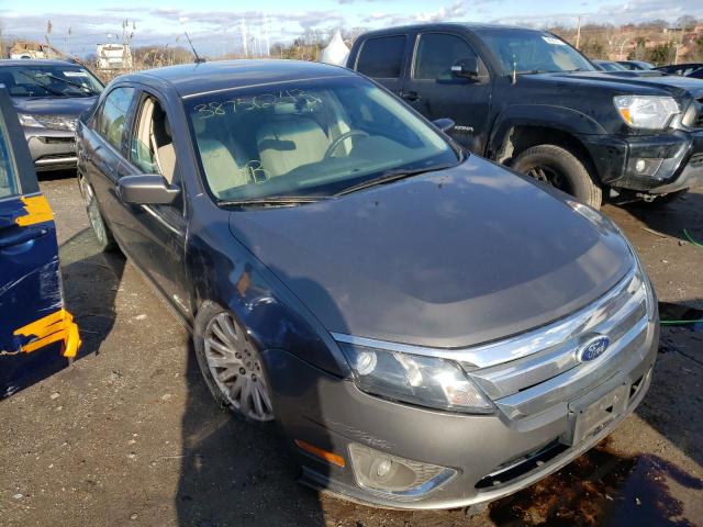 3FADP0L36AR430352 - 2010 FORD FUSION HYBRID GRAY photo 4