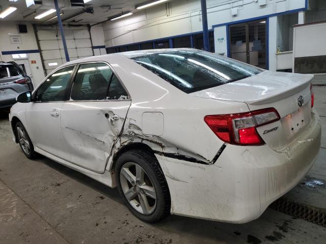 4T1BF1FK8EU845082 - 2014 TOYOTA CAMRY L WHITE photo 2