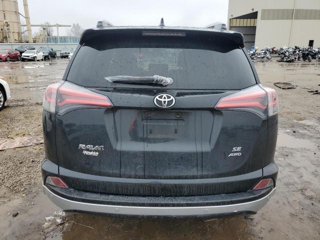 JTMJFREV0GJ063308 - 2016 TOYOTA RAV4 SE BLACK photo 6