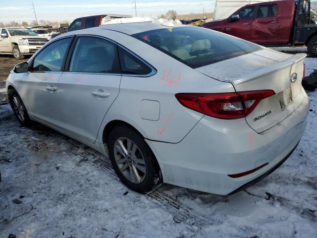 5NPE24AF0HH571187 - 2017 HYUNDAI SONATA SE WHITE photo 2