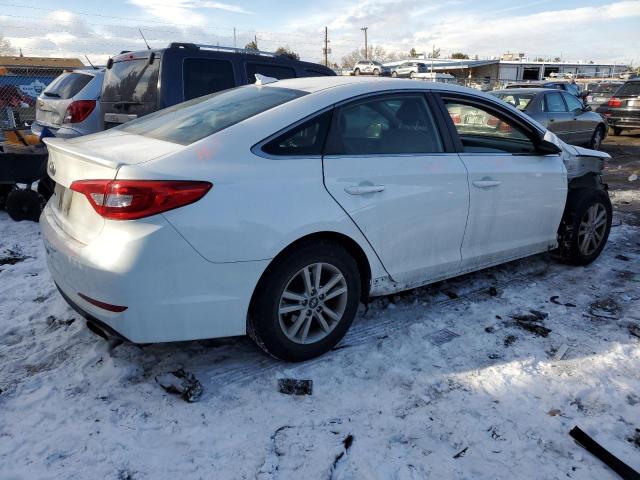 5NPE24AF0HH571187 - 2017 HYUNDAI SONATA SE WHITE photo 3