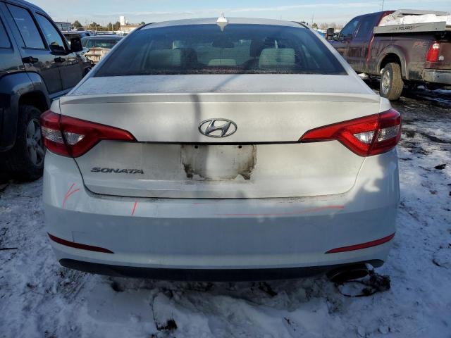 5NPE24AF0HH571187 - 2017 HYUNDAI SONATA SE WHITE photo 6