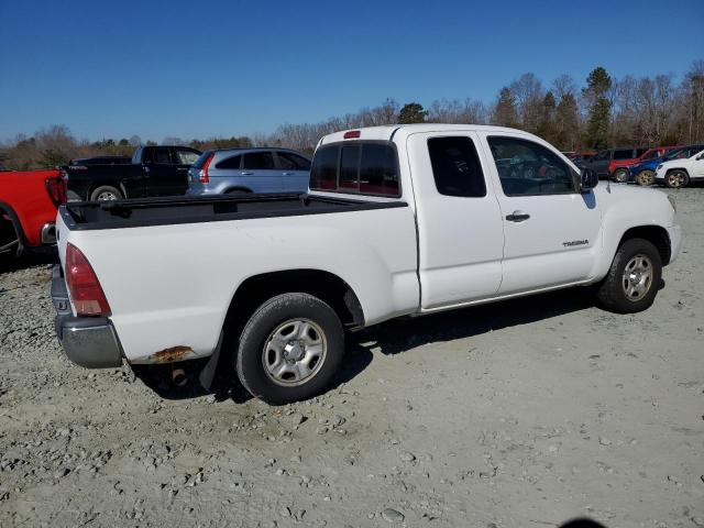 5TETX22N85Z027158 - 2005 TOYOTA TACOMA ACCESS CAB WHITE photo 3