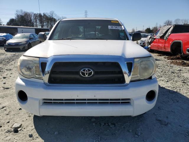 5TETX22N85Z027158 - 2005 TOYOTA TACOMA ACCESS CAB WHITE photo 5