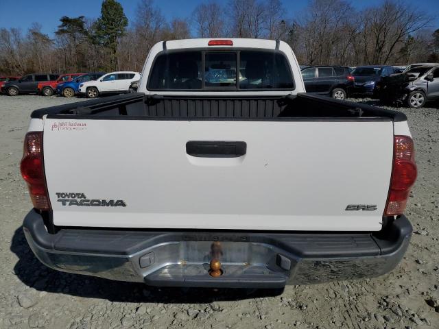 5TETX22N85Z027158 - 2005 TOYOTA TACOMA ACCESS CAB Ақ фото 6