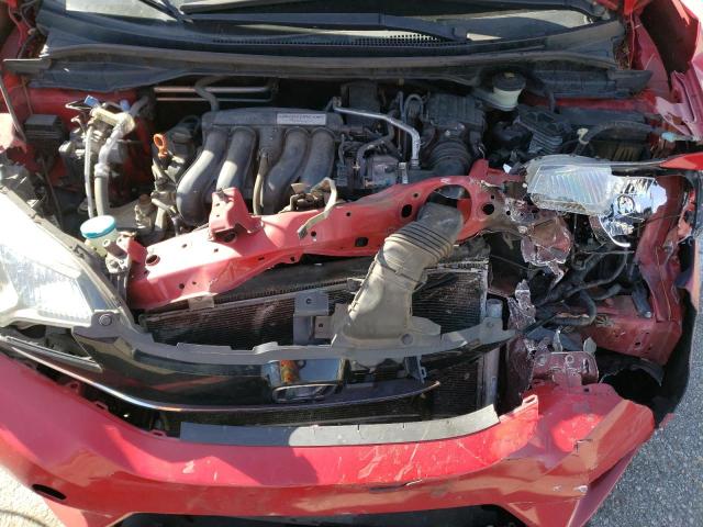 3HGGK5H53FM780007 - 2015 HONDA FIT LX RED photo 11