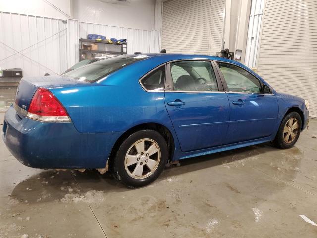 2G1WB5EK5A1146565 - 2010 CHEVROLET IMPALA LT BLUE photo 3