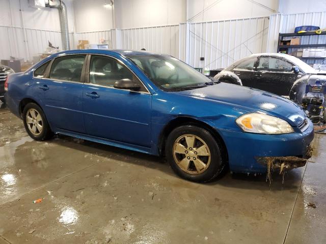 2G1WB5EK5A1146565 - 2010 CHEVROLET IMPALA LT BLUE photo 4