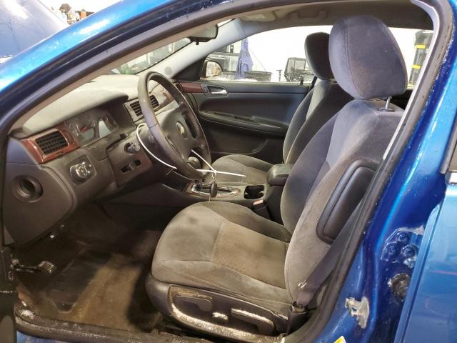 2G1WB5EK5A1146565 - 2010 CHEVROLET IMPALA LT BLUE photo 7