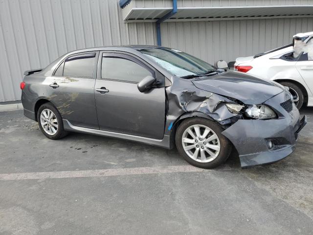 1NXBU40EX9Z164888 - 2009 TOYOTA COROLLA BASE GRAY photo 4