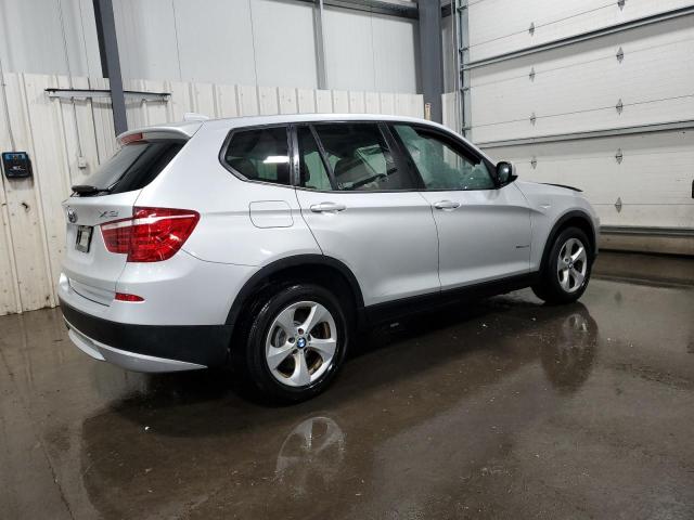 5UXWX5C57BL711995 - 2011 BMW X3 XDRIVE28I SILVER photo 3