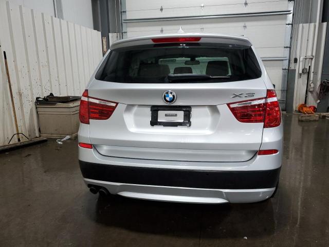 5UXWX5C57BL711995 - 2011 BMW X3 XDRIVE28I SILVER photo 6