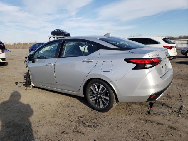 3N1CN8EV1ML893910 - 2021 NISSAN VERSA SV SILVER photo 2