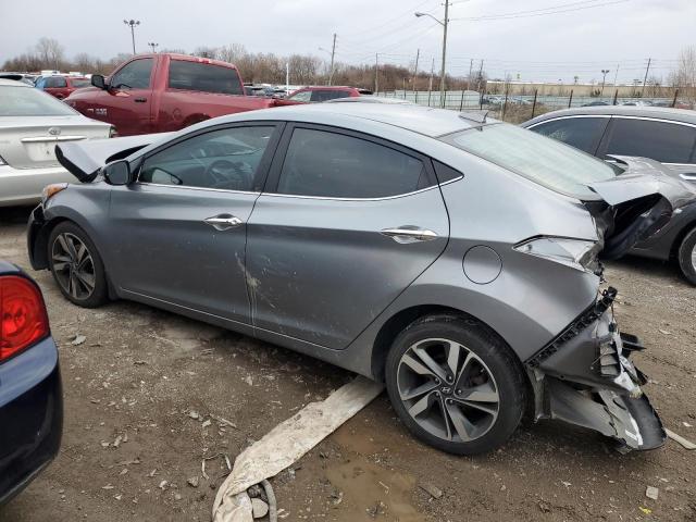 KMHDH4AE0GU522864 - 2016 HYUNDAI ELANTRA SE GRAY photo 2