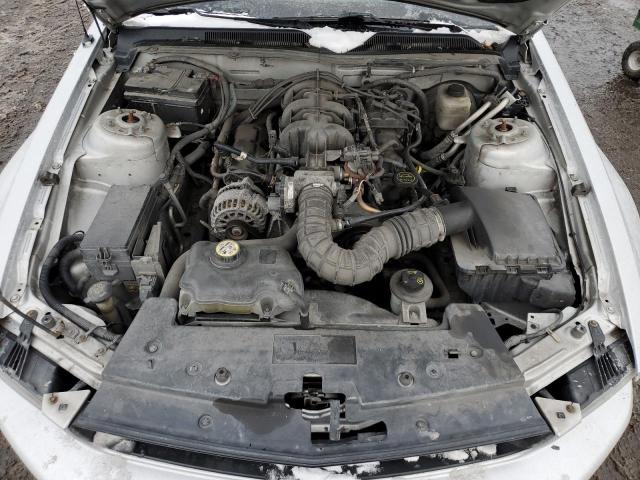 1ZVFT84N675327826 - 2007 FORD MUSTANG SILVER photo 11