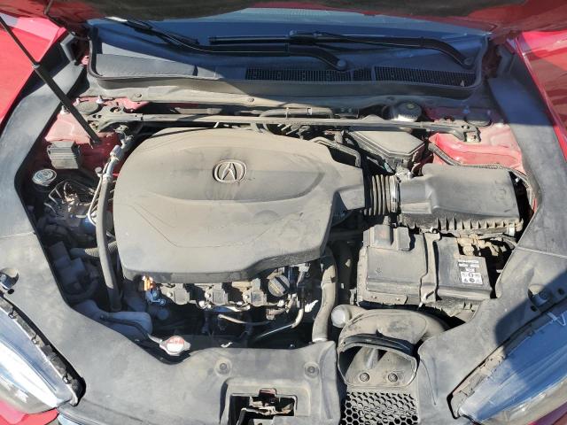 19UUB2F63JA012496 - 2018 ACURA TLX TECH+A წითელი ფოტო 11