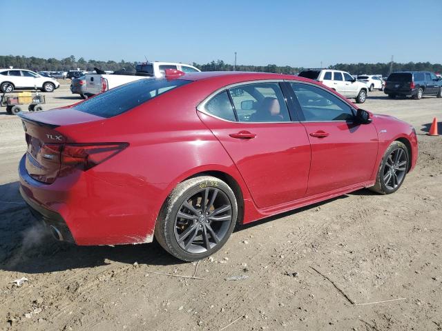 19UUB2F63JA012496 - 2018 ACURA TLX TECH+A წითელი ფოტო 3