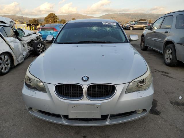 WBANA735X4B806437 - 2004 BMW 530 I SILVER photo 5