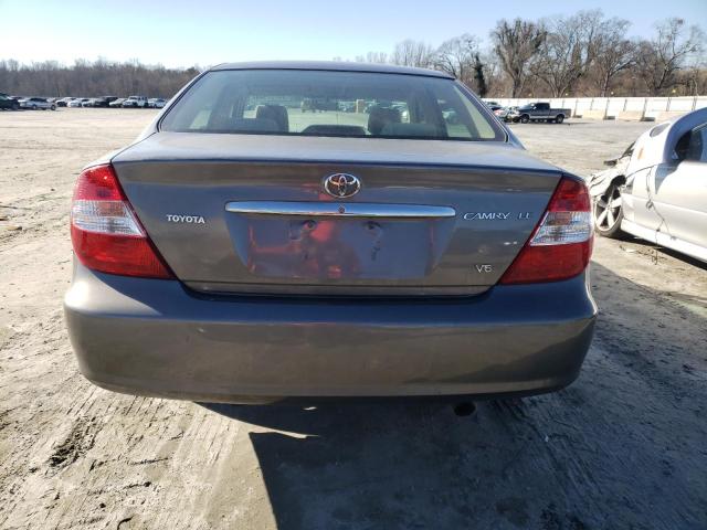 4T1BF32K14U574012 - 2004 TOYOTA CAMRY LE GRAY photo 6