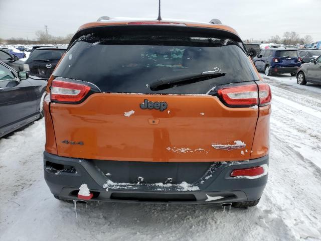 1C4PJMBS5GW188720 - 2016 JEEP CHEROKEE TRAILHAWK ნარინჯისფერი ფოტო 6