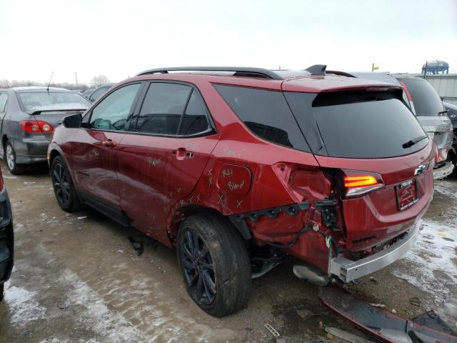 2GNAXMEV7N6141164 - 2022 CHEVROLET EQUINOX RS RED photo 2