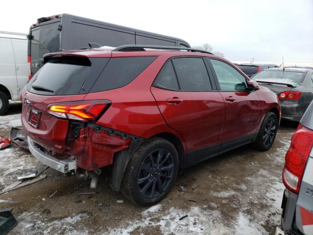 2GNAXMEV7N6141164 - 2022 CHEVROLET EQUINOX RS RED photo 3