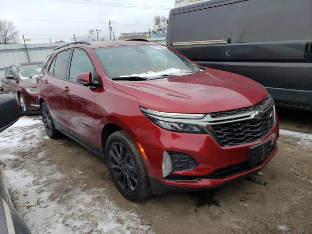 2GNAXMEV7N6141164 - 2022 CHEVROLET EQUINOX RS RED photo 4