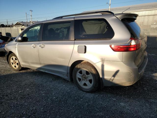 5TDJZ3DC9HS160662 - 2017 TOYOTA SIENNA LE SILVER photo 2