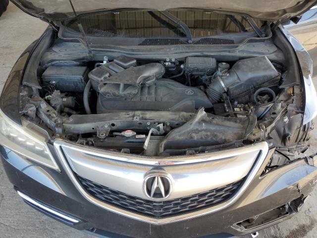 5FRYD4H23FB014133 - 2015 ACURA MDX GRAY photo 11