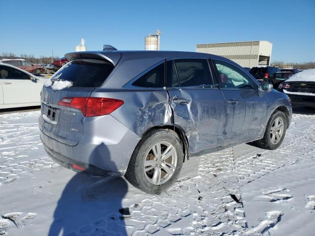 5J8TB4H38DL011119 - 2013 ACURA RDX SILVER photo 3