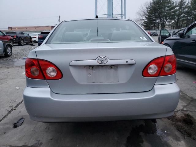 1NXBR32E96Z671317 - 2006 TOYOTA COROLLA CE SILVER photo 6