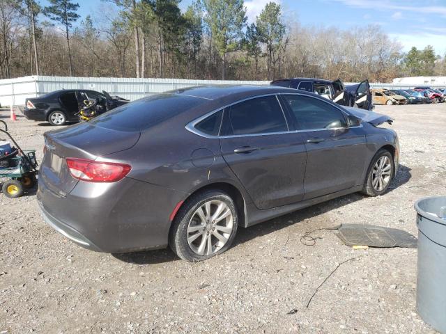 1C3CCCAB8GN115582 - 2016 CHRYSLER 200 LIMITED CHARCOAL photo 3