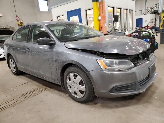 3VW2K7AJ8BM336141 - 2011 VOLKSWAGEN JETTA BASE SILVER photo 4