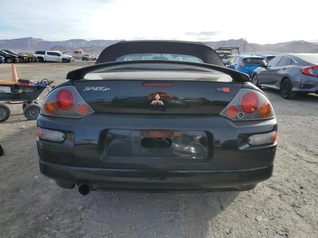 4A3AE45G95E010892 - 2005 MITSUBISHI ECLIPSE SPYDER GS BLACK photo 6