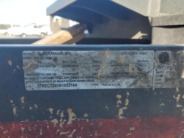 57BEC7241N1053164 - 2022 CLBT TRAILER BLACK photo 10