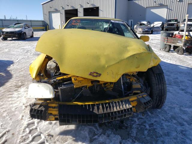 1G1JH12F627247398 - 2002 CHEVROLET CAVALIER LS SPORT YELLOW photo 5