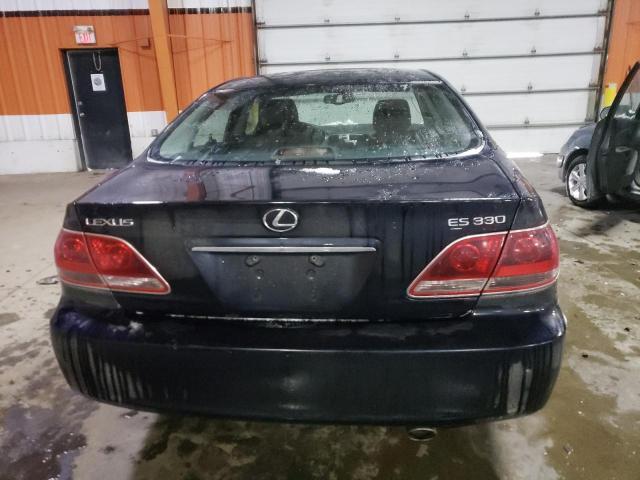 JTHBA30G365152885 - 2006 LEXUS ES 330 BLUE photo 6