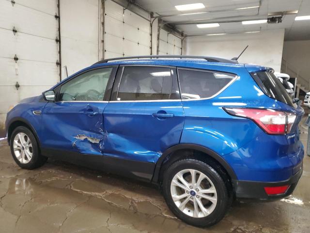 1FMCU9GD7JUA29984 - 2018 FORD ESCAPE SE BLUE photo 2