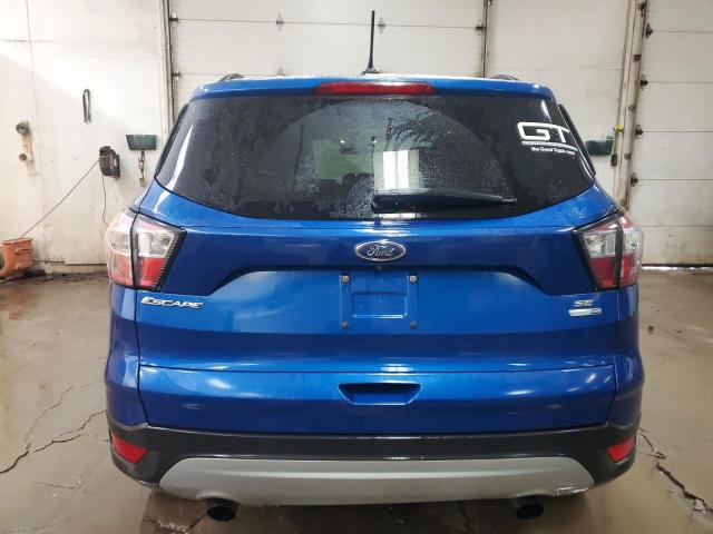 1FMCU9GD7JUA29984 - 2018 FORD ESCAPE SE BLUE photo 6